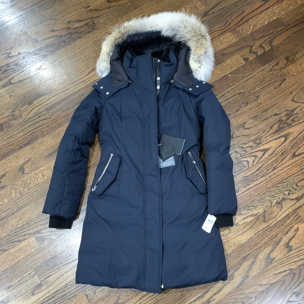 New Mackage Kerry Jacket Navy Women’s Size XS